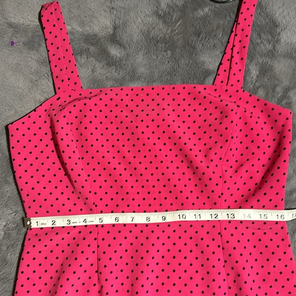 Pink Polka Dot Dress NWT - Picture 8 of 13